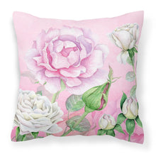 Load image into Gallery viewer, Rose Garden Fabric Decorative Pillow BB7447PW1818