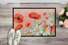 Load image into Gallery viewer, Poppies and Chamomiles Doormat - 24x36 Decorative Floor Mat – Indoor/Outdoor Rug with Artistic Flair BB7448JMAT