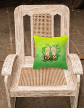 Load image into Gallery viewer, Aloha Flip Flops Fabric Decorative Pillow BB7449PW1818