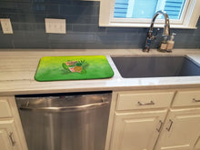 Load image into Gallery viewer, To the Beach Summer Dish Drying Mat – Absorbent, Artistic Kitchen Essentials BB7450DDM