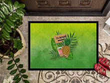Load image into Gallery viewer, To the Beach Summer Doormat - 18x27 Decorative Floor Mat – Indoor/Outdoor Rug with Artistic Flair BB7450MAT