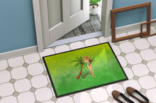Load image into Gallery viewer, Hello Summer Lady in Swimsuit Doormat - 24x36 Decorative Floor Mat – Indoor/Outdoor Rug with Artistic Flair BB7452JMAT
