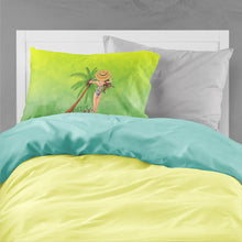 Load image into Gallery viewer, Hello Summer Lady in Swimsuit Fabric Standard Pillowcase – Artistic Decorative Front, White Back BB7452PILLOWCASE