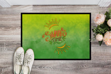 Load image into Gallery viewer, Summer Time Doormat - 18x27 Decorative Floor Mat – Indoor/Outdoor Rug with Artistic Flair BB7453MAT