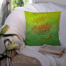 Load image into Gallery viewer, Summer Time Throw Pillow - 14x14 Decorative Pillow – Art for Your Home &amp; Patio BB7453PW1414