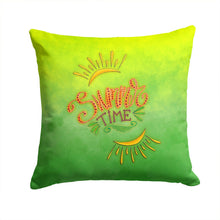 Load image into Gallery viewer, Summer Time Throw Pillow - 14x14 Decorative Pillow – Art for Your Home &amp; Patio BB7453PW1414