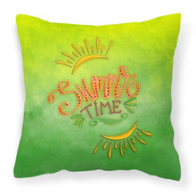 Load image into Gallery viewer, Summer Time Fabric Decorative Pillow BB7453PW1818