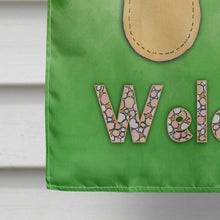 Load image into Gallery viewer, Flip Flops Welcome Flag Canvas House Size BB7454CHF
