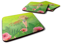 Load image into Gallery viewer, Summer Time Lady in Swimsuit Foam Coaster  BB7455FC