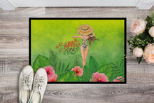 Load image into Gallery viewer, Summer Time Lady in Swimsuit Doormat - 18x27 Decorative Floor Mat – Indoor/Outdoor Rug with Artistic Flair BB7455MAT