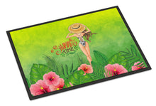 Load image into Gallery viewer, Summer Time Lady in Swimsuit Doormat - 18x27 Decorative Floor Mat – Indoor/Outdoor Rug with Artistic Flair BB7455MAT