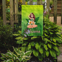Load image into Gallery viewer, Welcome Lady in Bikini Summer Garden Flag - Outdoor Decorative Yard Flag BB7457GF