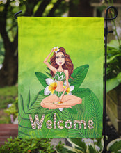 Load image into Gallery viewer, Welcome Lady in Bikini Summer Garden Flag - Outdoor Decorative Yard Flag BB7457GF