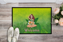 Load image into Gallery viewer, Welcome Lady in Bikini Summer Doormat - 24x36 Decorative Floor Mat – Indoor/Outdoor Rug with Artistic Flair BB7457JMAT