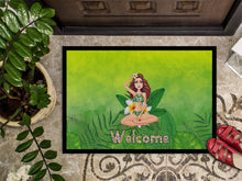 Load image into Gallery viewer, Welcome Lady in Bikini Summer Doormat - 18x27 Decorative Floor Mat – Indoor/Outdoor Rug with Artistic Flair BB7457MAT