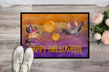Load image into Gallery viewer, Halloween Little Witch and Bat Doormat - 18x27 Decorative Floor Mat – Indoor/Outdoor Rug with Artistic Flair BB7458MAT