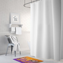 Load image into Gallery viewer, Halloween Little Witch and Bat Machine Washable Memory Foam Mat BB7458RUG