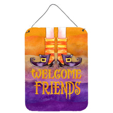 Load image into Gallery viewer, Halloween Welcome Witches Feet Wall or Door Hanging Prints BB7459DS1216