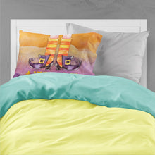 Load image into Gallery viewer, Halloween Welcome Witches Feet Fabric Standard Pillowcase – Artistic Decorative Front, White Back BB7459PILLOWCASE