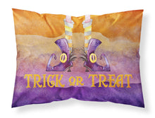 Load image into Gallery viewer, Halloween Trick Witches Feet Fabric Standard Pillowcase – Artistic Decorative Front, White Back BB7460PILLOWCASE