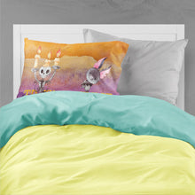 Load image into Gallery viewer, Halloween Trick or Treat Fabric Standard Pillowcase – Artistic Decorative Front, White Back BB7461PILLOWCASE