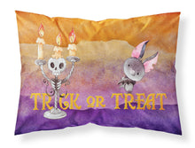 Load image into Gallery viewer, Halloween Trick or Treat Fabric Standard Pillowcase – Artistic Decorative Front, White Back BB7461PILLOWCASE