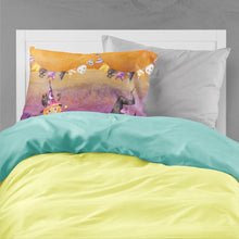 Load image into Gallery viewer, Halloween Little Witch Party Fabric Standard Pillowcase – Artistic Decorative Front, White Back BB7462PILLOWCASE