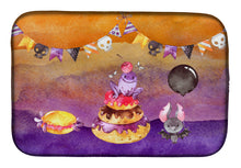 Load image into Gallery viewer, Halloween Sweets Party Dish Drying Mat – Absorbent, Artistic Kitchen Essentials BB7463DDM