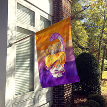 Load image into Gallery viewer, Halloween Pumpkin Snake Flag Canvas House Size BB7465CHF