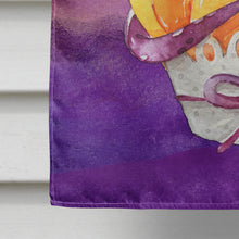 Load image into Gallery viewer, Halloween Pumpkin Snake Flag Canvas House Size BB7465CHF