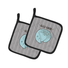 Load image into Gallery viewer, Nursery Good Night Opossum Pot Holders - Set of 2 - Heat-Resistant Kitchen Essentials BB7468PTHD