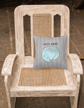 Load image into Gallery viewer, Nursery Good Night Opossum Fabric Decorative Pillow BB7468PW1818