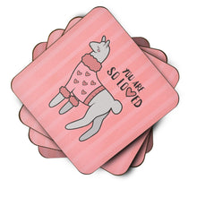 Load image into Gallery viewer, Nursery You are so Loved Llama Foam Coaster  BB7469FC