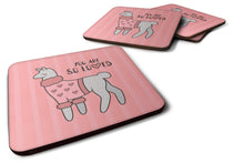 Load image into Gallery viewer, Nursery You are so Loved Llama Foam Coaster  BB7469FC