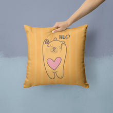 Load image into Gallery viewer, Nursery Hug Bear Throw Pillow - 14x14 Decorative Pillow – Art for Your Home &amp; Patio BB7470PW1414