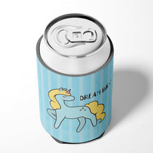 Load image into Gallery viewer, Nursery Dream Big Unicorn Can or Bottle Hugger BB7471CC