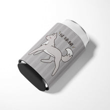 Load image into Gallery viewer, Nursery Be Brave Wolf Can or Bottle Hugger BB7472CC
