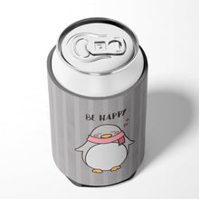 Load image into Gallery viewer, Nursery Be Happy Penquin Can or Bottle Hugger BB7478CC
