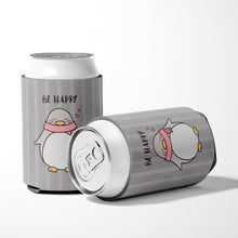 Load image into Gallery viewer, Nursery Be Happy Penquin Can or Bottle Hugger BB7478CC