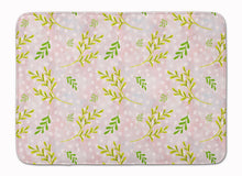 Load image into Gallery viewer, Watercolor Leaves Pink Machine Washable Memory Foam Mat BB7480RUG