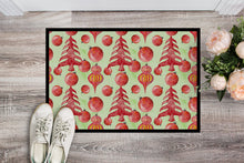 Load image into Gallery viewer, Red Christmas Tree and Ornaments Doormat - 24x36 Decorative Floor Mat – Indoor/Outdoor Rug with Artistic Flair BB7483JMAT