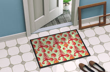 Load image into Gallery viewer, Red Christmas Tree and Ornaments Doormat - 24x36 Decorative Floor Mat – Indoor/Outdoor Rug with Artistic Flair BB7483JMAT