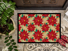 Load image into Gallery viewer, Poinsetta Christmas Doormat - 24x36 Decorative Floor Mat – Indoor/Outdoor Rug with Artistic Flair BB7485JMAT