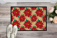 Load image into Gallery viewer, Poinsetta Christmas Doormat - 18x27 Decorative Floor Mat – Indoor/Outdoor Rug with Artistic Flair BB7485MAT