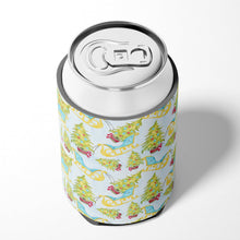 Load image into Gallery viewer, Christmas Tree and Sleigh Can or Bottle Hugger BB7486CC