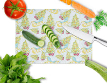 Load image into Gallery viewer, Christmas Tree and Sleigh Glass Cutting Boards – Durable, Decorative Kitchen Art Large BB7486LCB