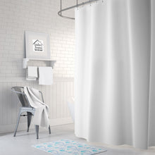 Load image into Gallery viewer, Winter Snowflakes on White Machine Washable Memory Foam Mat BB7487RUG