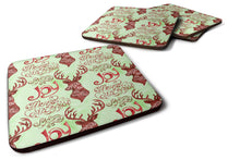Load image into Gallery viewer, Merry Christmas Joy Reindeer Foam Coaster  BB7488FC