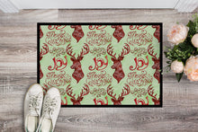 Load image into Gallery viewer, Merry Christmas Joy Reindeer Doormat - 24x36 Decorative Floor Mat – Indoor/Outdoor Rug with Artistic Flair BB7488JMAT