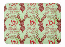 Load image into Gallery viewer, Merry Christmas Joy Reindeer Machine Washable Memory Foam Mat BB7488RUG
